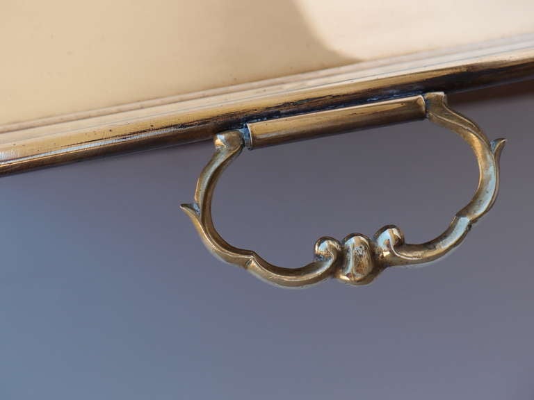 Large Brass Tray for Table top or Ottoman at 1stDibs