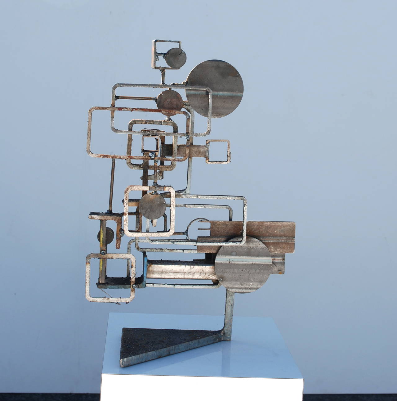 Brutalist Abstract Sculpture by Frank Cota 3