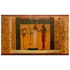 Eight Panels showing Scenes from The Book of the Dead of Ani