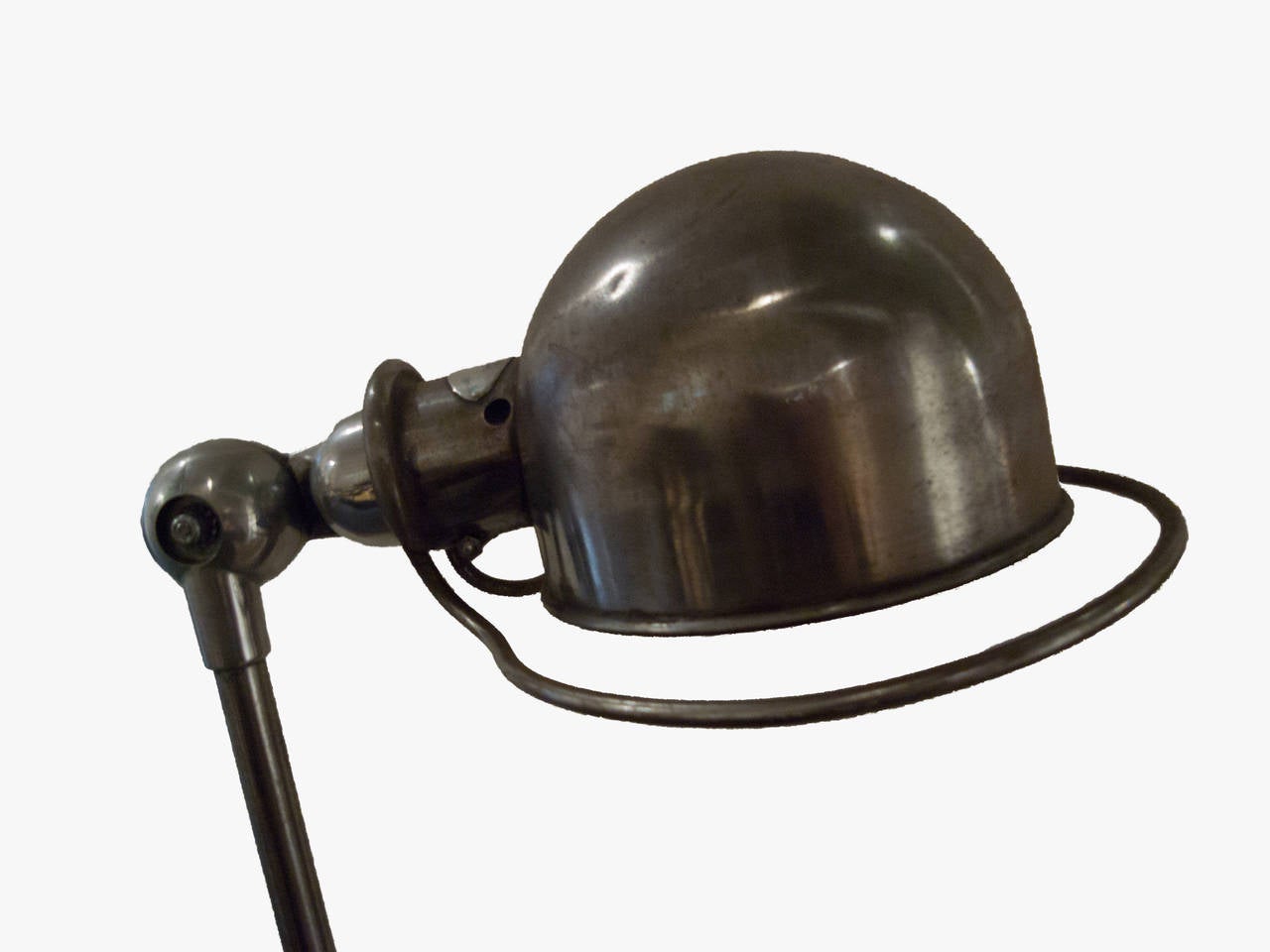 French Four Arm Steel Standard Lamp by Jielde c 1940 For Sale