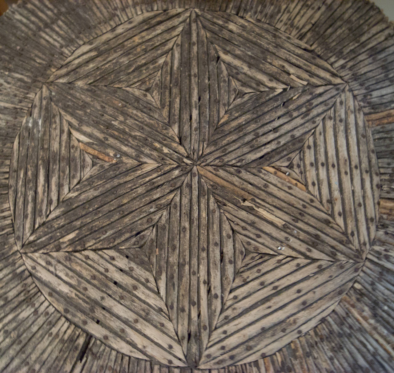 French Rustic twig table circa 1920.