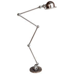 Four Arm Steel Standard Lamp by Jielde c 1940