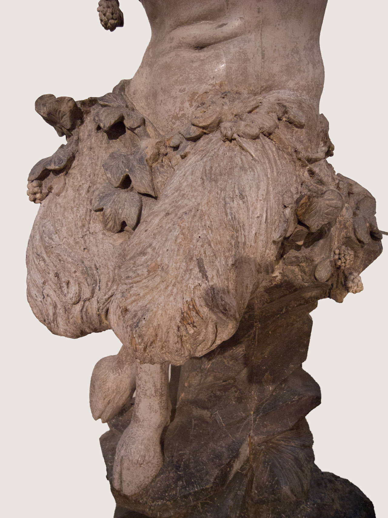 Satyr Sculpture Attributed to Anton Maria Maragliano For Sale 1