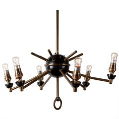 1950's Sputnik Ceiling Light