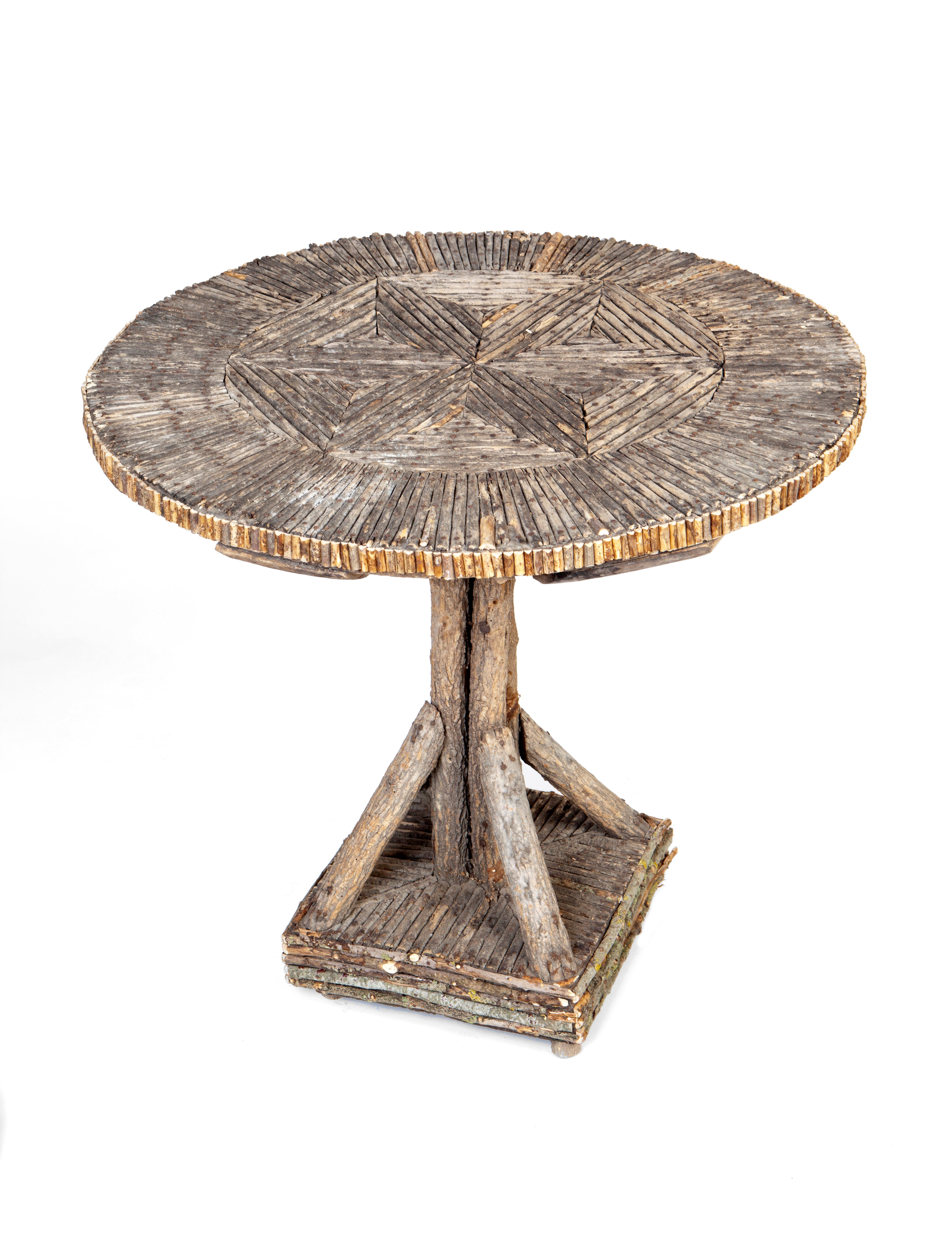 Rustic 'Twig Table' For Sale