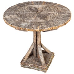 Antique Rustic 'Twig Table'