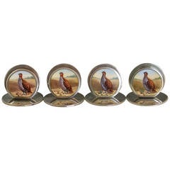 Set 4 Edwardian Silver
Enamel Game Bird Menu Holders - English Partridges Set 4 Edwardian Silver
Enamel Game Bird Menu Holders - English Partridges