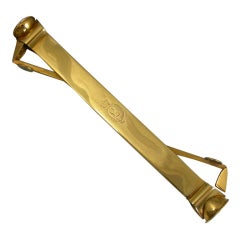 George V Silver Gilt Double Ended Cigar Cutter 