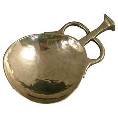 George V Silver, Arts & Crafts Style Caddy Spoon