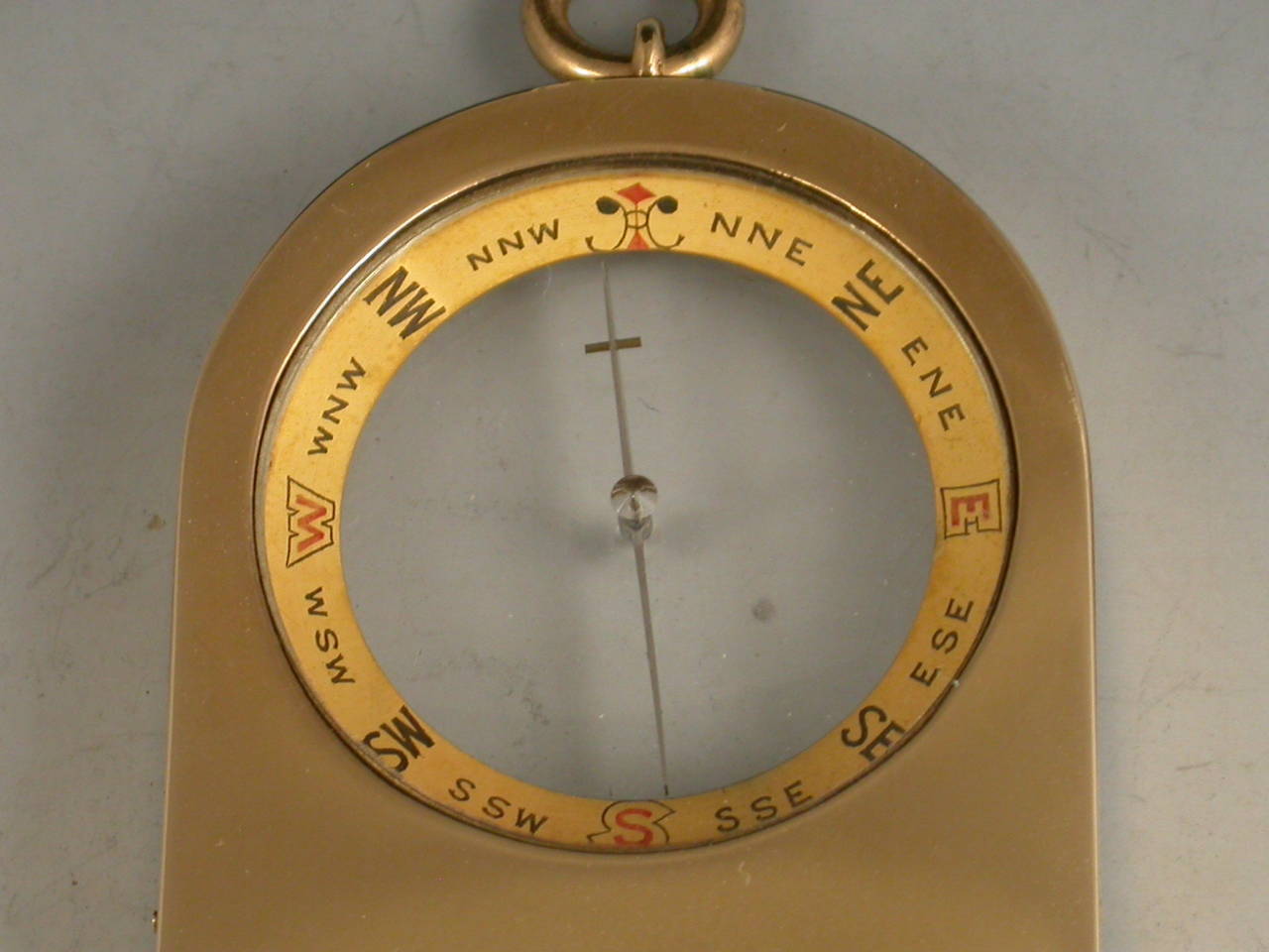 Edwardian Cased Nine-Karat Gold Opisometer or Compass or Map Measuring Tool 4