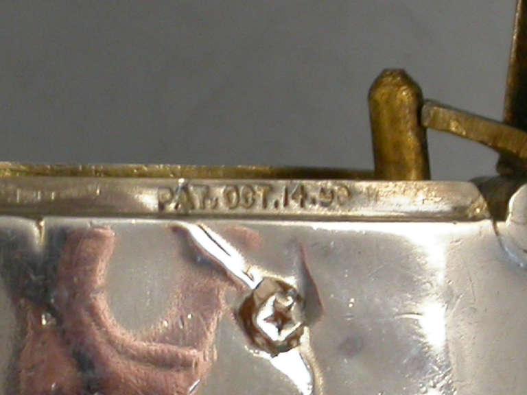 Sterling Silver and Enamel Vesta Case, 19th Century 6