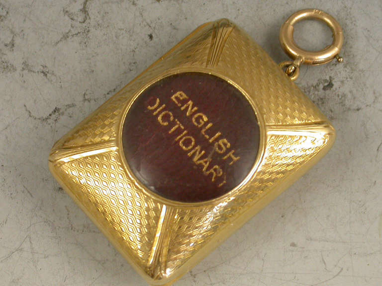 19th Century The Smallest English Dictionary in the World