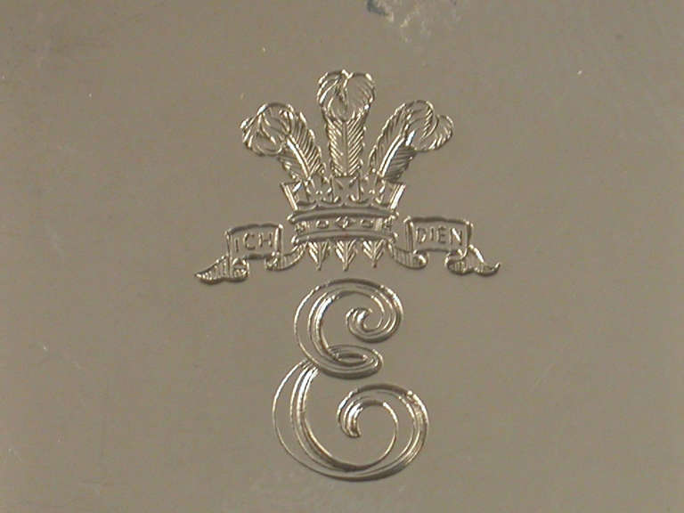 Early 20th Century Edward Prince of Wales Royal Presentation Silver Vesta Case 2