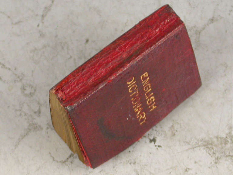 The Smallest English Dictionary in the World 5