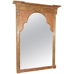 Regency Giltwood Mirror with Shaped Glass