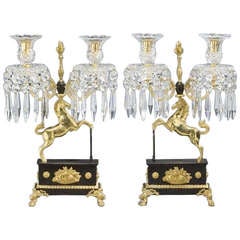 Antique William IV candelabra