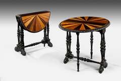 A pair of Ceylonese Sutherland Tables