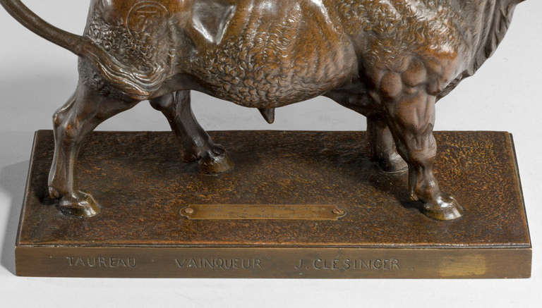 French Bronze Bull