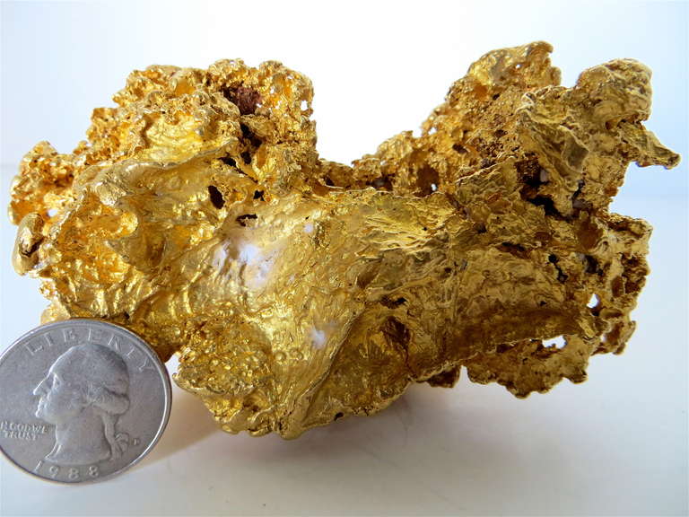 Australian Large Prehistoric Gold Nugget 18.8 Troy Ounces (Mined in 2000)