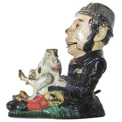 Mechanical Bank  "Paddy and The Pig"     Circa 1886