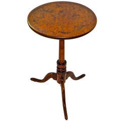 18th Century. American Queen Anne Candle Stand. Circa 1775 4