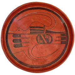 Southwest American Indian Large Open "Hopi" Bowl, circa 1910-1920