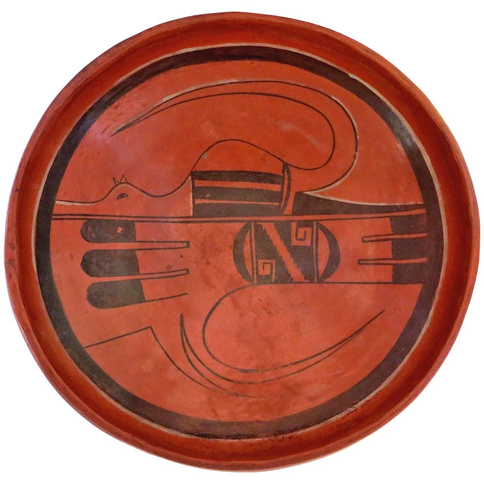 Southwest American Indian Large Open "Hopi" Bowl, circa 1910-1920