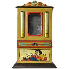 "Cigarette Vending" Mechanical Bank. Circa 1920's