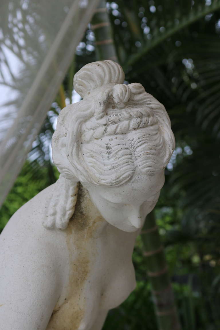 goddess garden statue