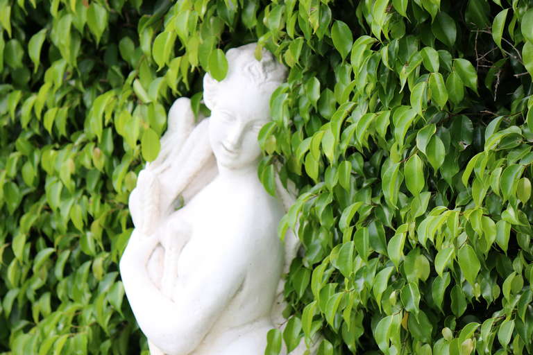 Cast Stone Beautiful Garden Statue 'Autumn' from the Four Seasons from a Palm Beach Estate For Sale