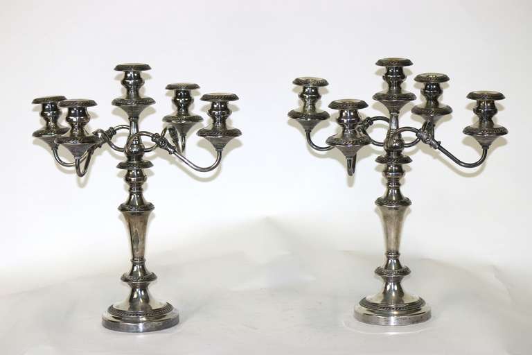 silver candelabra for sale