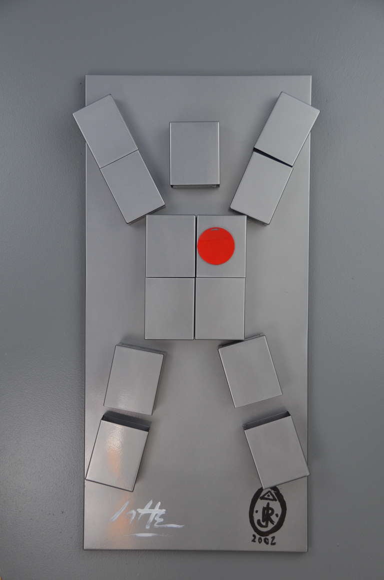 Contemporary Artist Ronn Jaffe’s Iconic ‘Holloman' Magnetic Sculpture For Sale 2