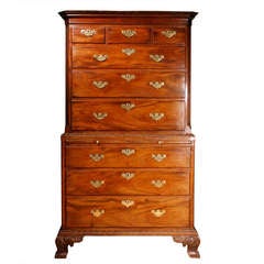 18th Century Mahogany Tallboy.