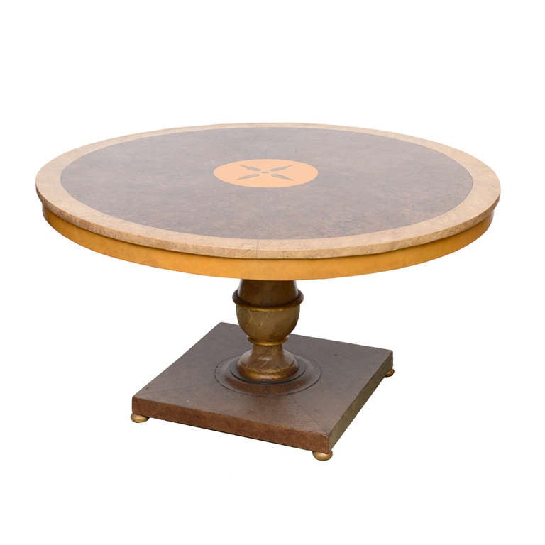 Oval Center Hall Table At 1stdibs Top Furnitures Reference For Home Oval Center Hall Table At 1stdibs Stunningly Updated Large Dining Or