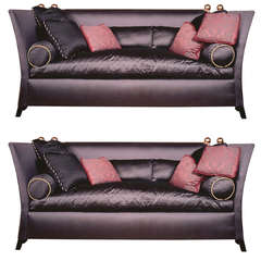 Jaffe DesignedModern 'St. Laurent' Sofas in Bergamo Swiss Silks 6