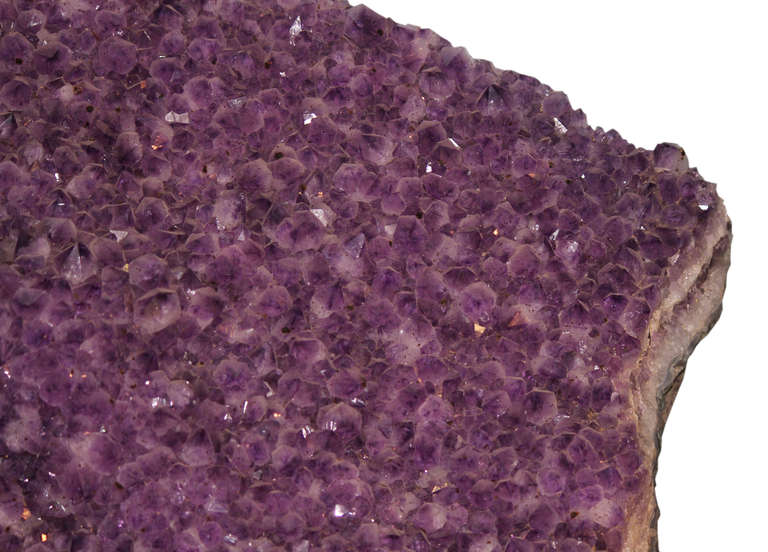 Massive 63 Lbs. Amethyst Open Mineral Specimen Minas Gerais, Brazil In Good Condition For Sale In West Palm Beach, FL