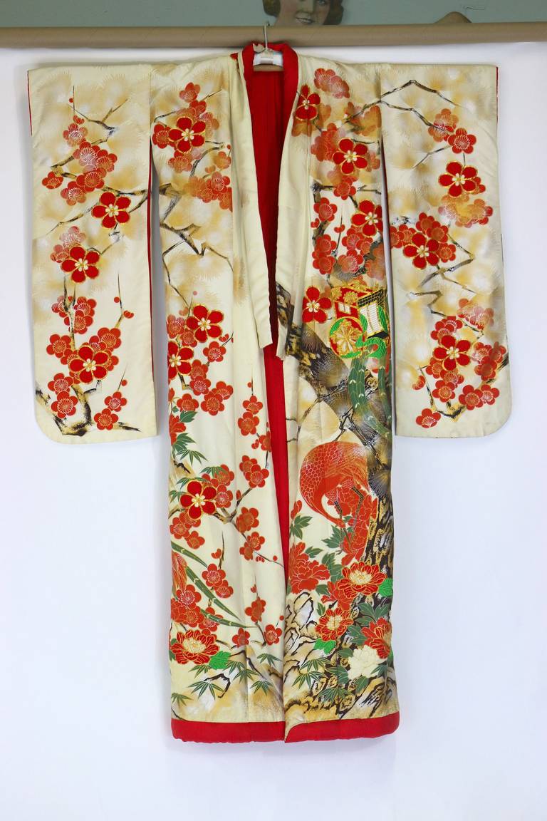 Penis Feels Sore Japanese Vintage Kimono