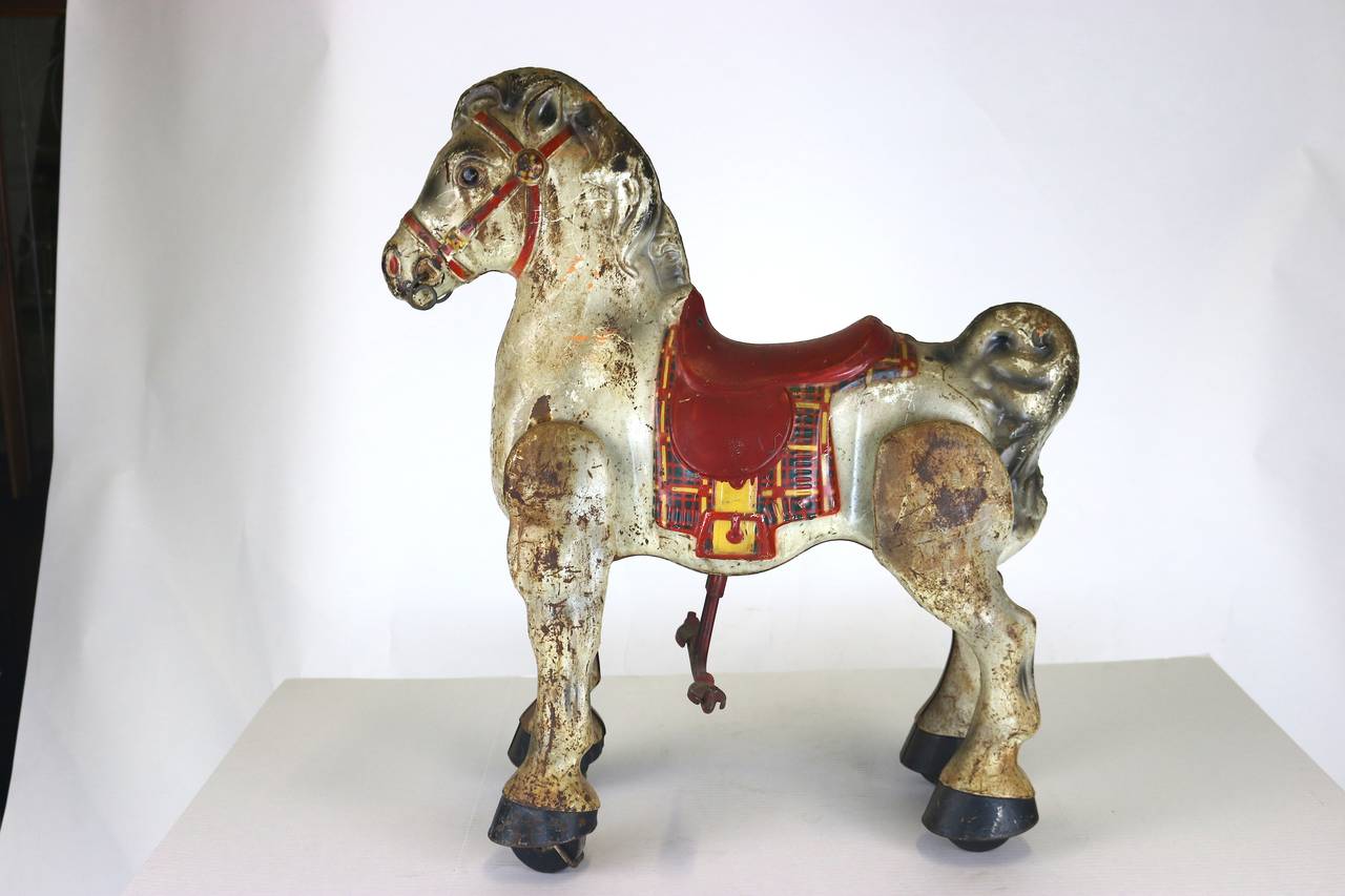vintage riding horse