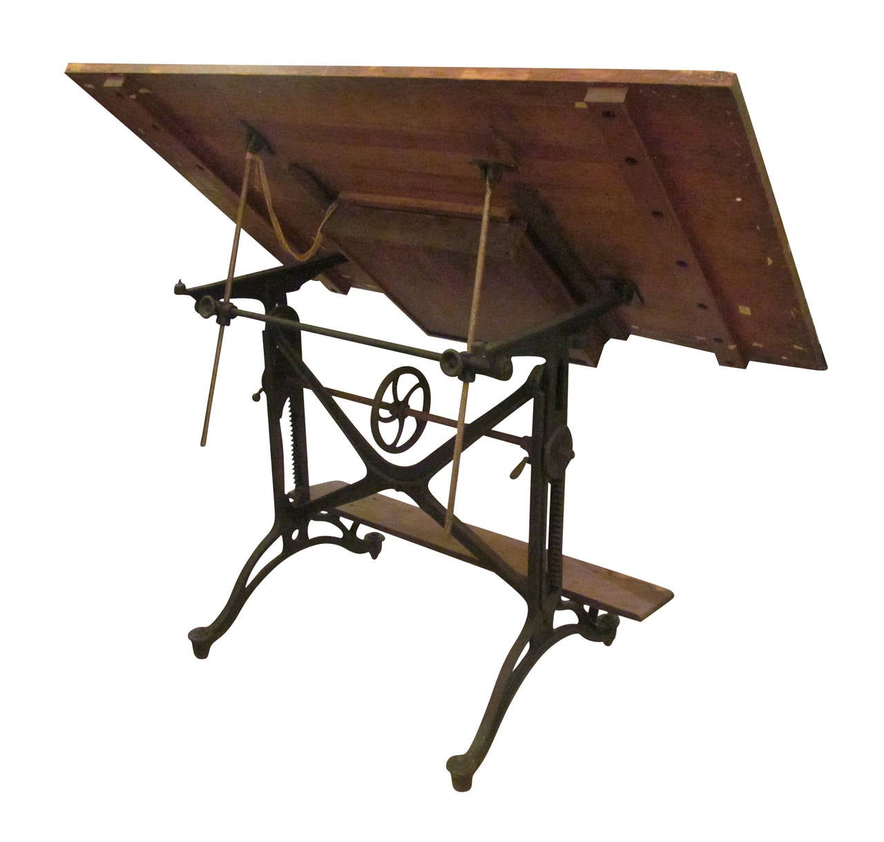 drafting table with wheels