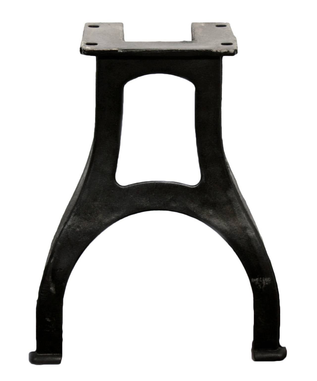 cast iron machine legs