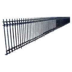 1880s Church Cast Iron Fencing, Gates and Posts from Pacific St. in Brooklyn, Ny