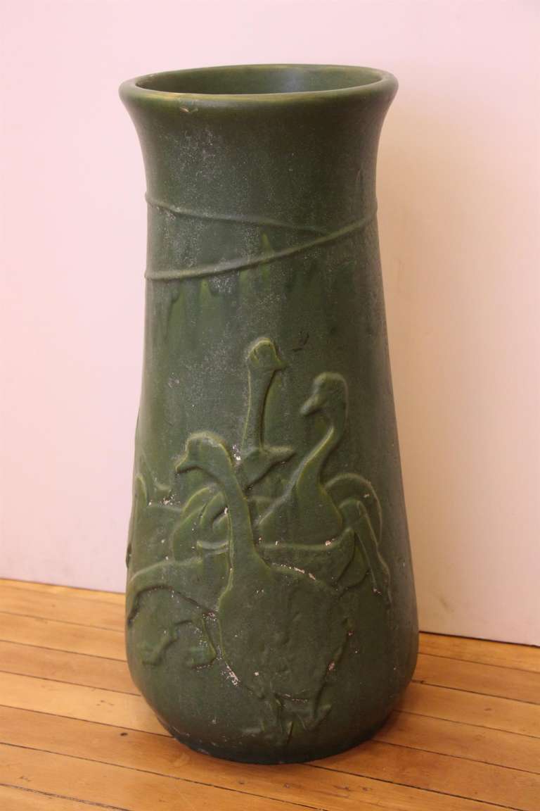 Rookwood Green Vase