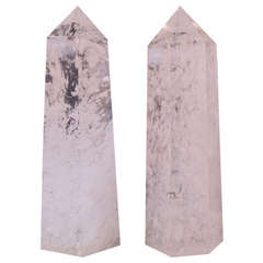 Rock Crystal Obelisks