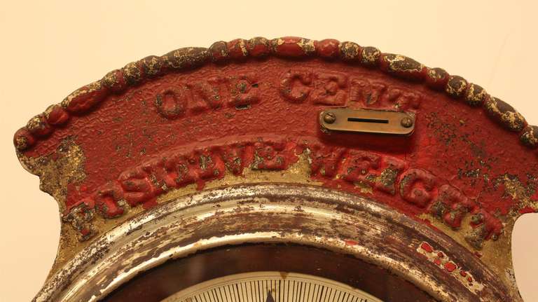 antique penny scale