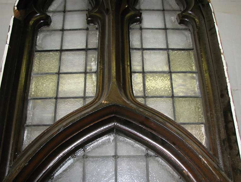 Salvaged out of an 1880s building. Four available at time of posting. Lower window opens inward. Slightly different sizes. This can be seen at our 5 East 16th St store on union Square in Manhattan.