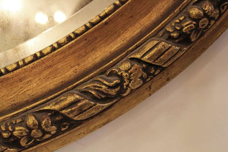 Antique Gold Gilded Frame Mirror at 1stDibs antique gold gilded mirror