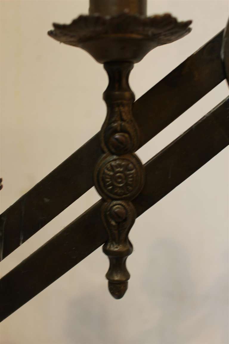 Pair of Ecclesiastical Benediction Candelabra In Excellent Condition In New York, NY
