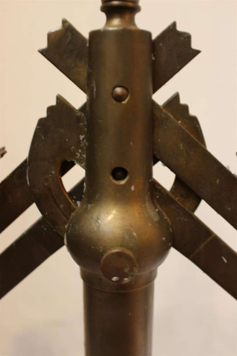 19th Century Pair of Ecclesiastical Benediction Candelabra