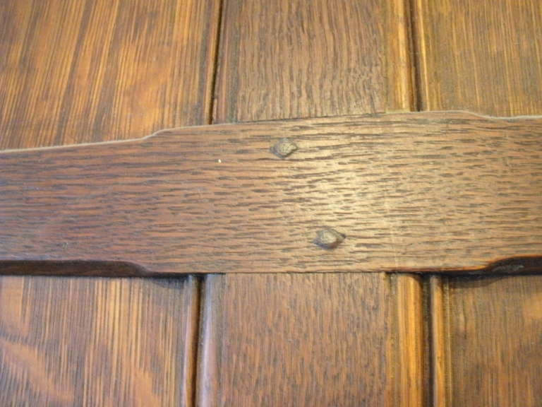 Antique Quartersawn Oak Tudor Style Paneled Room from East 65th St. in Manhattan 2