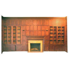 Used Quartersawn Oak Tudor Style Paneled Room from East 65th St. in Manhattan